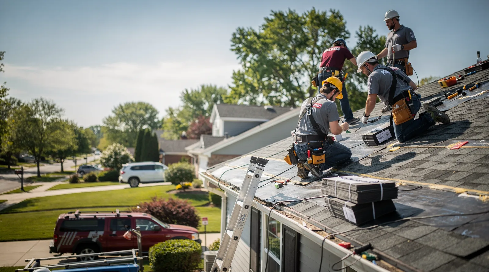 Roof Repair in Newington, CT around you